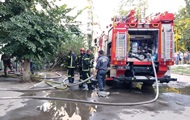 В многоэтажке Киева горели балконы на четырех этажах