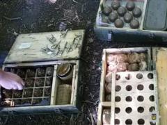 На Дніпропетровщині поліція знешкодила величезний арсенал зброї