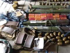 У Києві у колишнього бійця спецбатальйону поліція виявила серйозний арсенал зброї