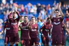 Barcelona will play first with a special championship badge