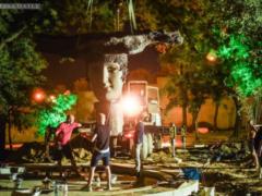 В Греческом парке Одессы началась установка фонтана «Начало начал»