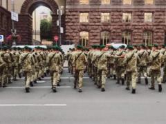 Rehearsal of the parade for Independence Day was held in Kiev