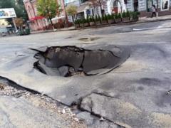 In Kiev, after the flood, the road went underground