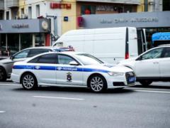 Policemen shelled in Moscow