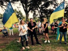 In Israel, the traditional picnic celebrated the Independence Day of Ukraine