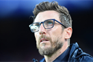 Di Francesco broke his arm during a match with Atalanta