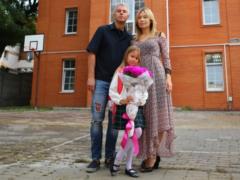 Andrei Domansky took his daughter to first class
