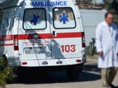 During the conflict in the Kiev  minibus  man pushed his opponent, from which he fell out of the bus and died