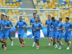 Сборная Украины вылетела в Чехию