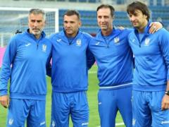 Сборная Украины провела тренировку накануне матча с Чехией