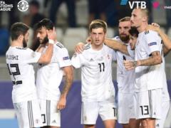 Ліга націй: Грузія здолала Латвію