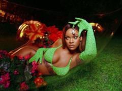 Rihanna brought to the podium semi-naked pregnant and models plus-size