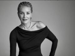 60-year-old Sharon Stone embodied the fatal image of the heroine of  Basic Instinct  in a stylish photo shoot