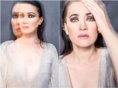 Fatal Solomiya Witwicki in a dress with a seductive neckline showed its  burnout 