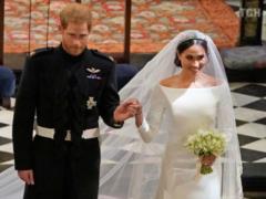 The wife of Prince Harry Megan said that she hid in her wedding dress