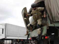 Border guards work out non-standard situations within the framework of the  Western Fortress 