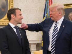 Macron secretly chided Trump behind him