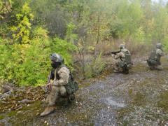 Guardsmen. Police and SBU conducted counter-diversion measures in the zone of environmental protection