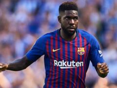 Umtiti will not play against Athletics due to a knee injury