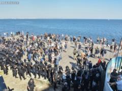 Canceled construction permit on the Odessa beach  Langeron 