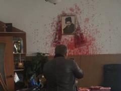In the Vinnytsia region, a measure of the city was doused with blood, and the deputy was taken to the forest