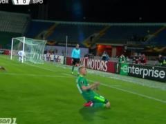 Ворскла — Спортинг 1:2 Видео голов и обзор матча