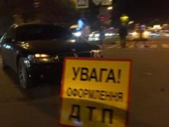 В Харькове  перевертыш  на пр-те Науки: BMW стлокнулся с  ВАЗом 