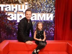 5-year-old daughter Artem Gagarin made her debut in a large-scale running marathon