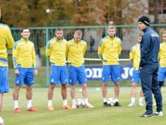 The national team of Ukraine held the first training session of the October collection
