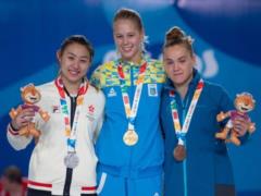 Ukraine won the first  gold  of the Youth Olympic Games