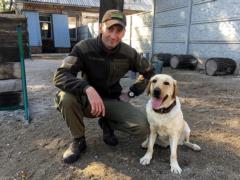 Кинологи Нацгвардии рассказали о службе в Мариуполе