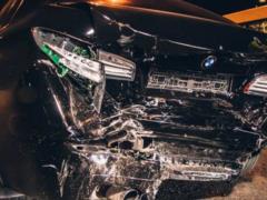 In Kiev, a drunk Toyota driver crashed two cars