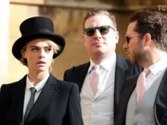 Supermodel Cara Delevingne neglected the royal traditions at the wedding of Princess Eugenia