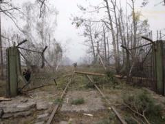 На арсенале в Ичне снова начали взрываться боеприпасы