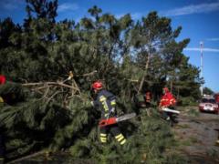 In Portugal, the storm  Leslie  left without light 300 thousand buildings