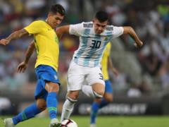 Brazil in extra time pulled out a victory over Argentina