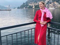 The lovers of Osadchaya and Gorbunov in Italy went to the U2 concert and admired the sunset