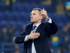 Shevchenko thanked the Ukrainian team players with a powerful speech in the locker room