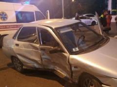 Тройное ДТП в Харькове, один человек пострадал
