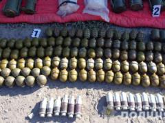 Police revealed in the EP a huge amount of ammunition
