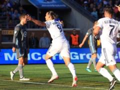 Ibrahimovic scored in the fifth match in a row