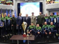 The House of Football hosted the awarding ceremony for the winners of the FSO  Dinamo  Championship with the futzala and the clo