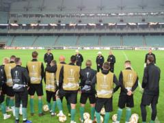 Vorskla tested the stadium lawn where she will play against Karabakh