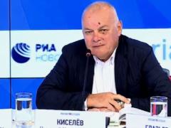 Russian propagandist Kiselev declares that freedom of speech should be limited