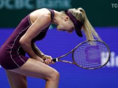 Known rival Svitolina in the semifinals of the final tournament