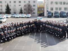The sixth graduation of the police took place at the Academy of Patrol Police