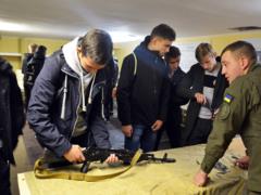 In Lviv, students-athletes have already chosen for themselves military service in the National Guard