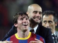 Guardiola: I hope Messi will not soon complete his professional career