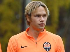 Мудрик дебютировал за Шахтер