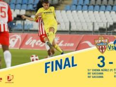 Almeria and Villarreal for two scored six goals